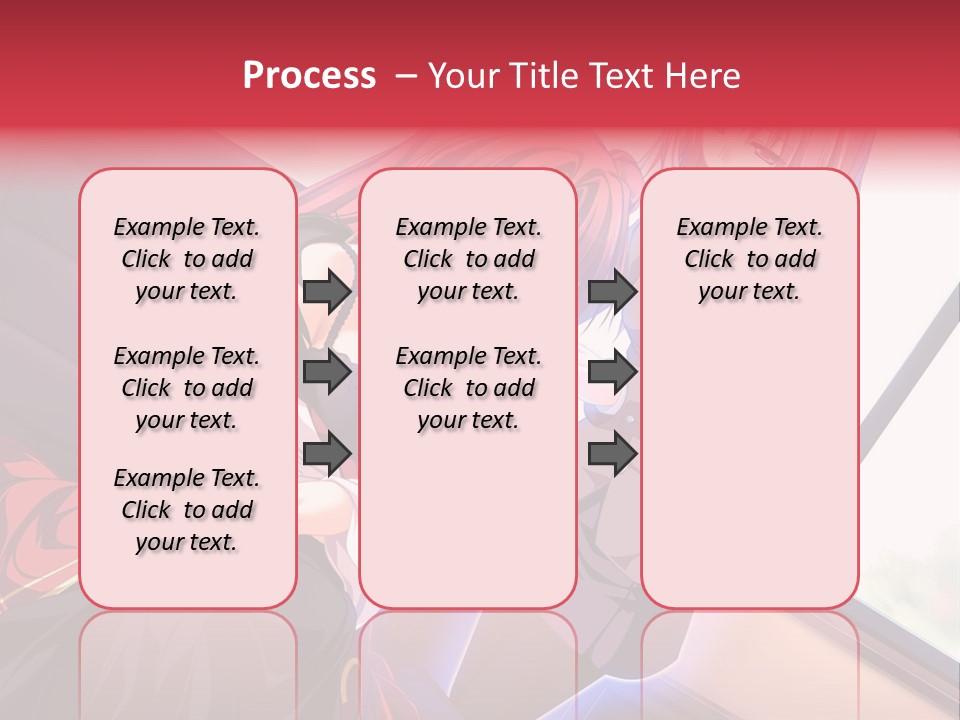 A Couple Of Women Sitting Next To Each Other PowerPoint Template