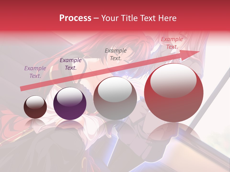 A Couple Of Women Sitting Next To Each Other PowerPoint Template
