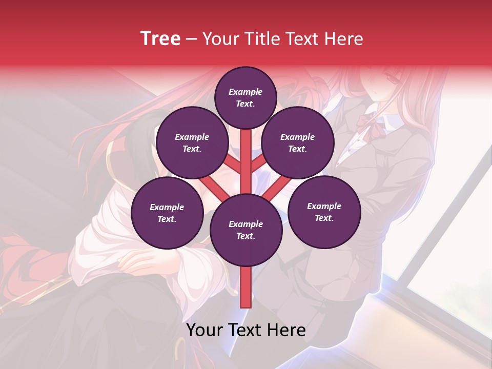 A Couple Of Women Sitting Next To Each Other PowerPoint Template