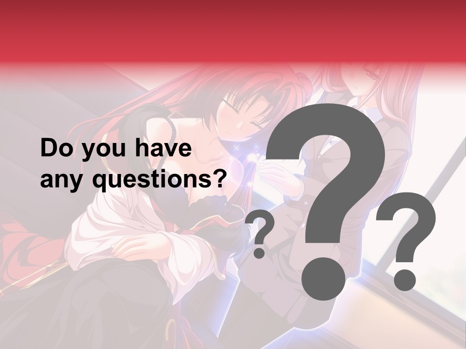 A Couple Of Women Sitting Next To Each Other PowerPoint Template