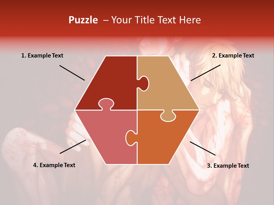 A Man And A Woman Laying Down In A Cave PowerPoint Template