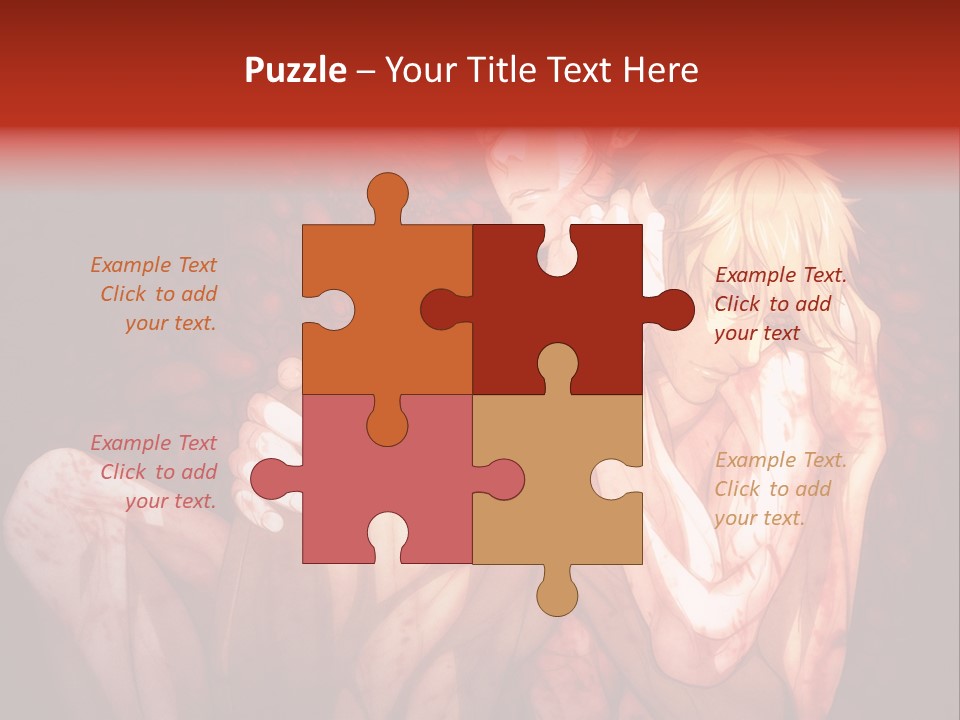 A Man And A Woman Laying Down In A Cave PowerPoint Template