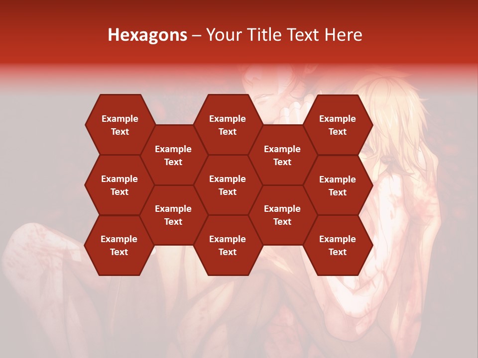 A Man And A Woman Laying Down In A Cave PowerPoint Template