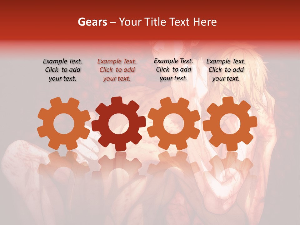 A Man And A Woman Laying Down In A Cave PowerPoint Template