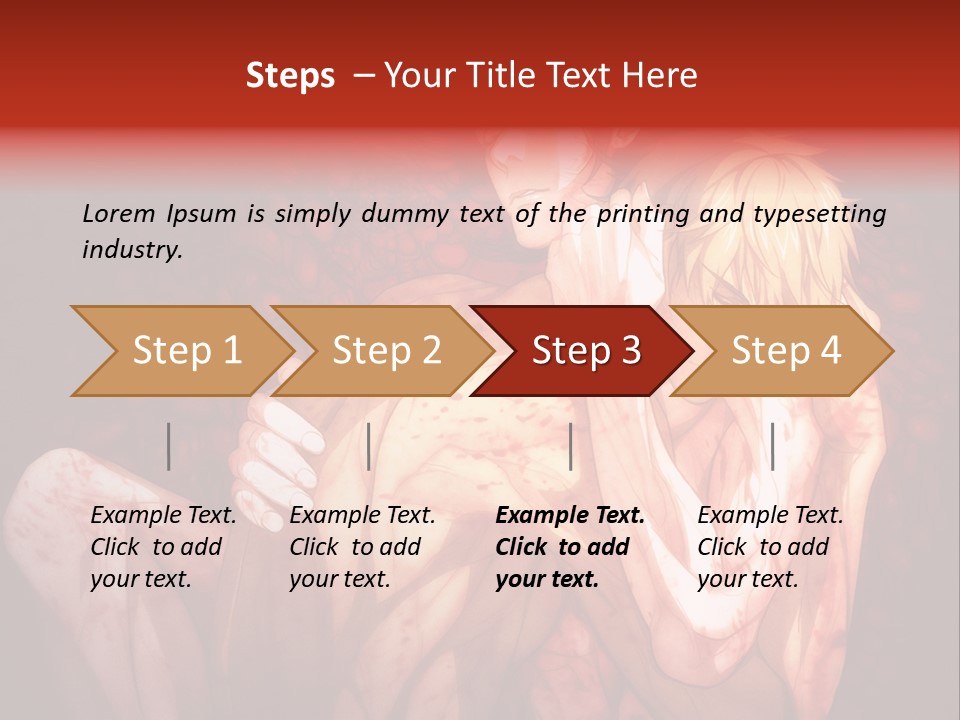 A Man And A Woman Laying Down In A Cave PowerPoint Template