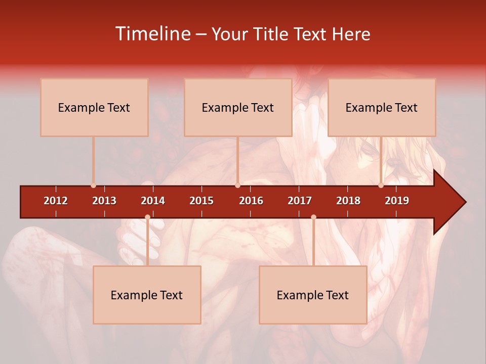A Man And A Woman Laying Down In A Cave PowerPoint Template