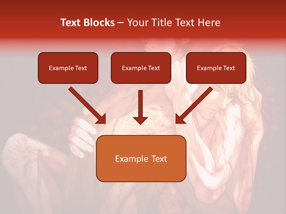 A Man And A Woman Laying Down In A Cave PowerPoint Template