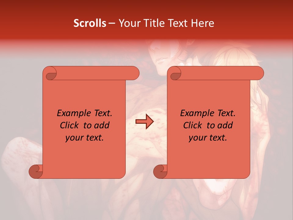 A Man And A Woman Laying Down In A Cave PowerPoint Template