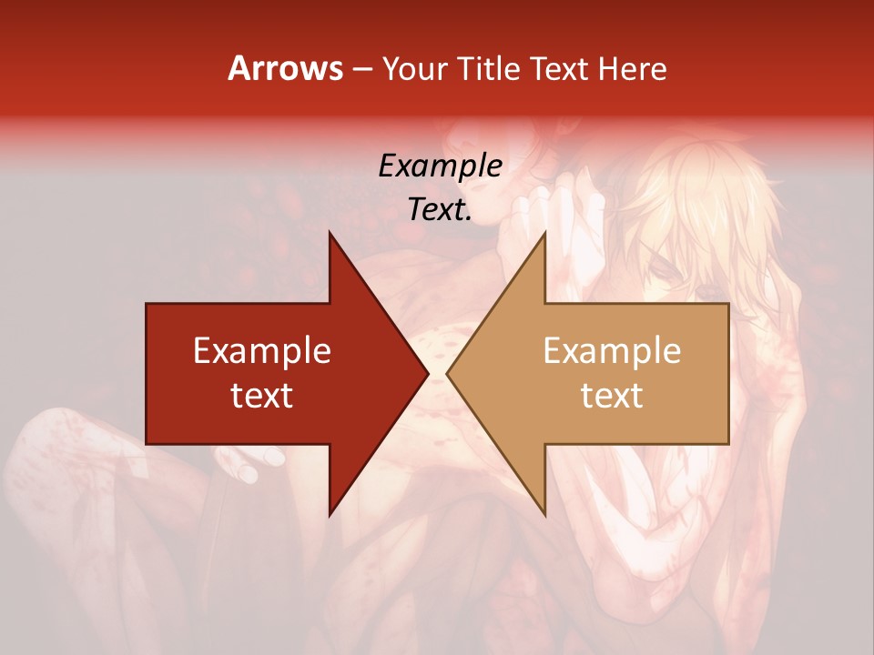 A Man And A Woman Laying Down In A Cave PowerPoint Template