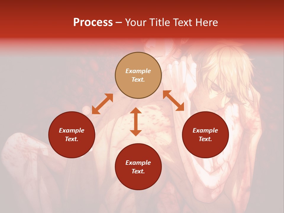 A Man And A Woman Laying Down In A Cave PowerPoint Template