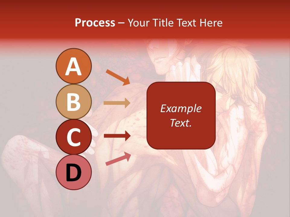 A Man And A Woman Laying Down In A Cave PowerPoint Template