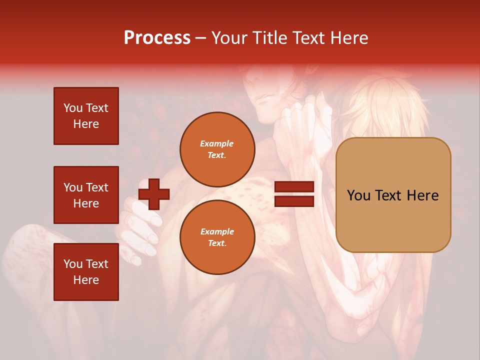 A Man And A Woman Laying Down In A Cave PowerPoint Template