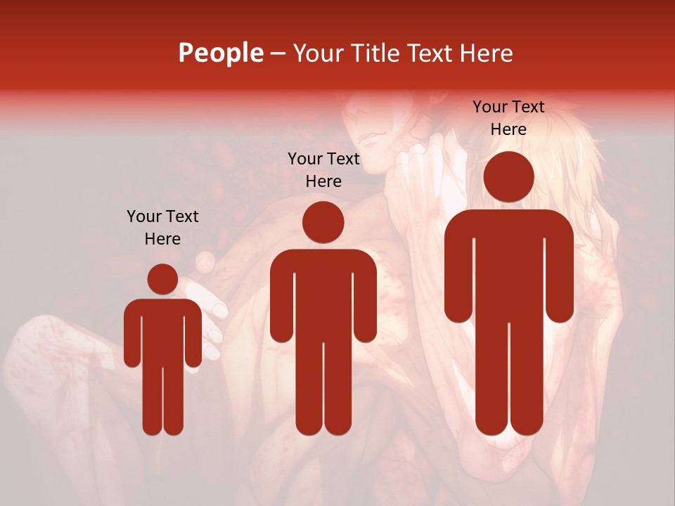 A Man And A Woman Laying Down In A Cave PowerPoint Template