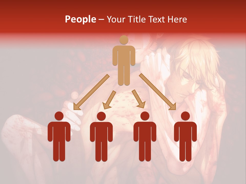 A Man And A Woman Laying Down In A Cave PowerPoint Template