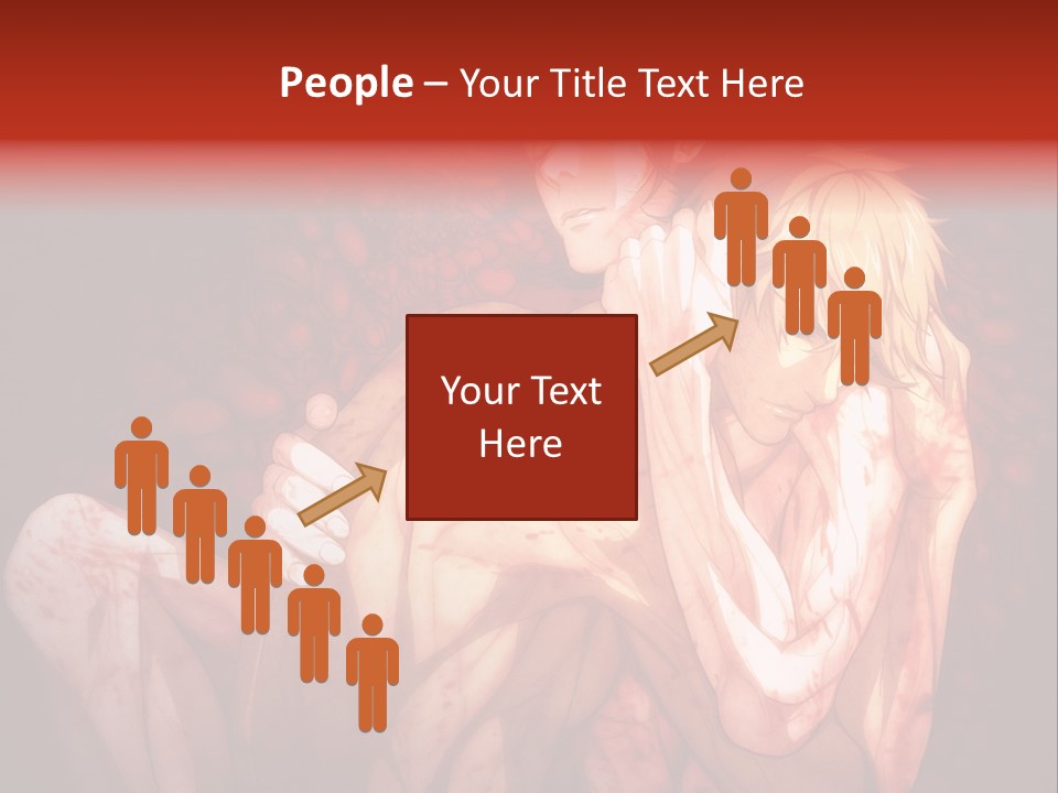 A Man And A Woman Laying Down In A Cave PowerPoint Template