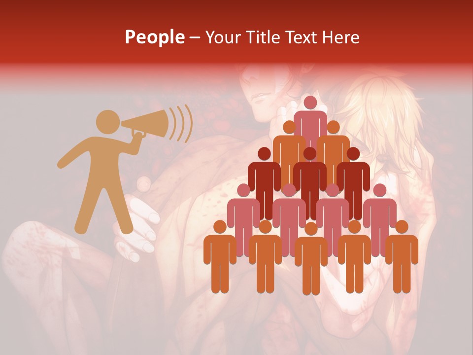 A Man And A Woman Laying Down In A Cave PowerPoint Template