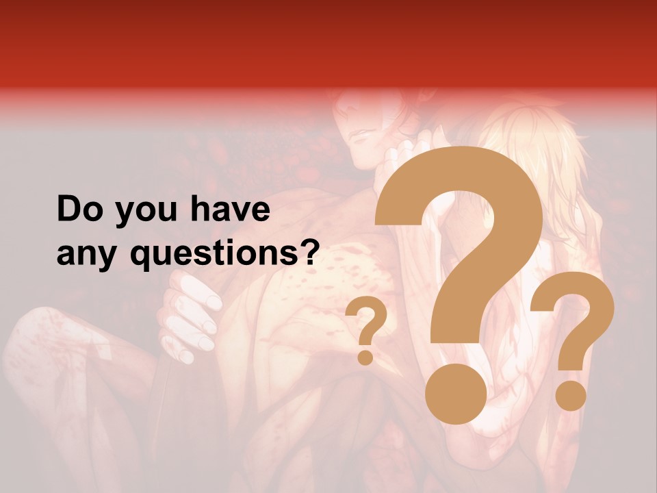 A Man And A Woman Laying Down In A Cave PowerPoint Template