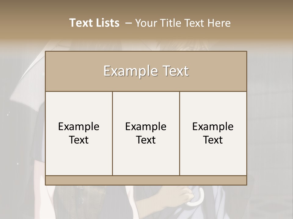 A Couple Of People Holding Umbrellas In The Rain PowerPoint Template