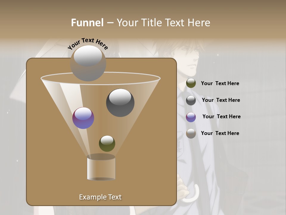 A Couple Of People Holding Umbrellas In The Rain PowerPoint Template