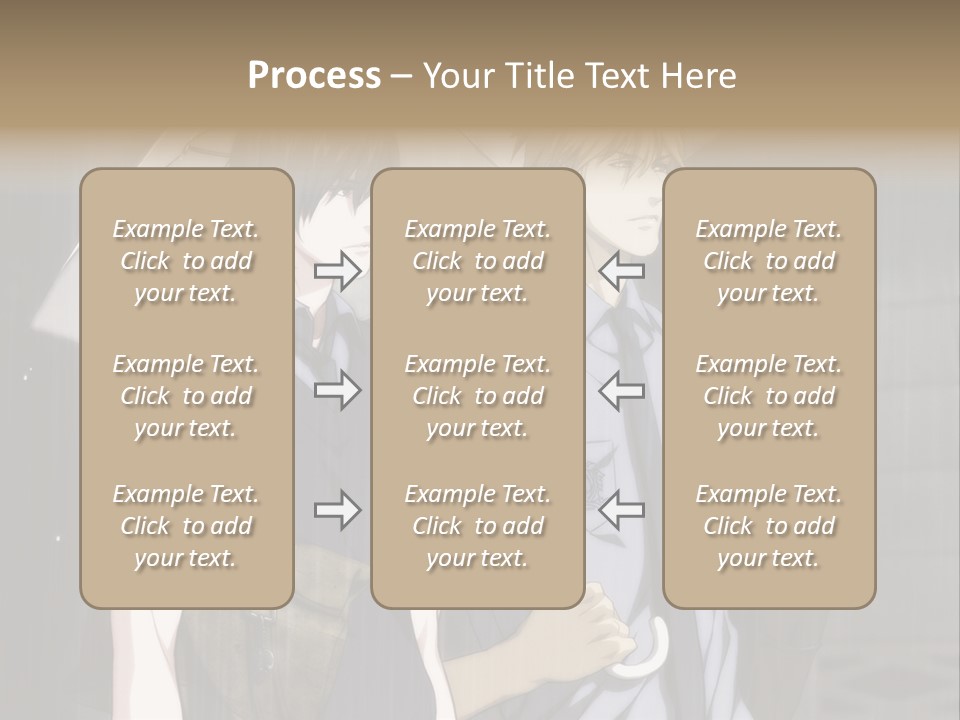 A Couple Of People Holding Umbrellas In The Rain PowerPoint Template