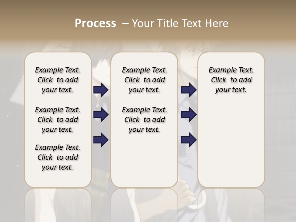 A Couple Of People Holding Umbrellas In The Rain PowerPoint Template