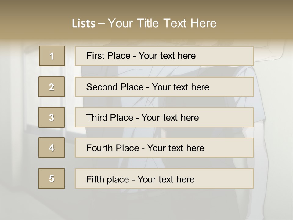 A Couple Of People Standing Next To Each Other PowerPoint Template