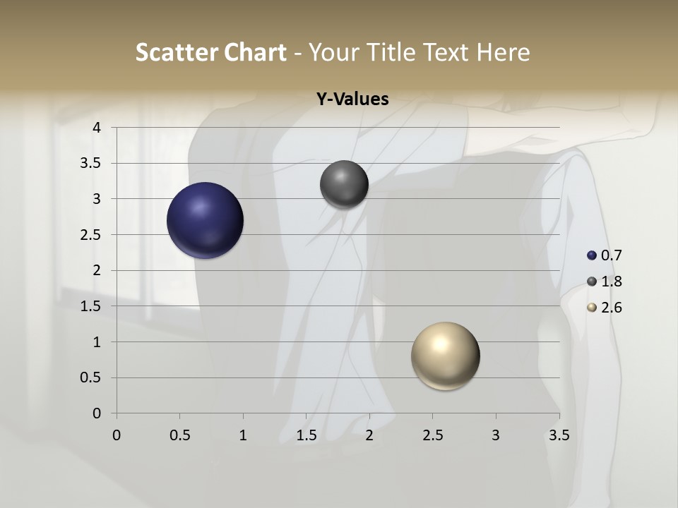 A Couple Of People Standing Next To Each Other PowerPoint Template