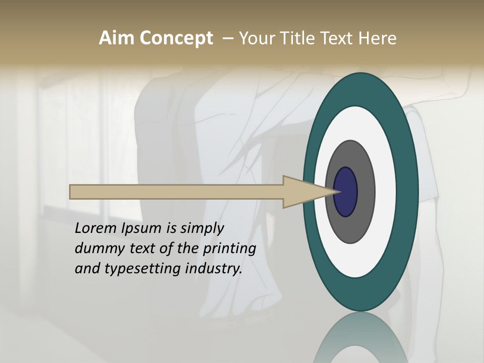 A Couple Of People Standing Next To Each Other PowerPoint Template