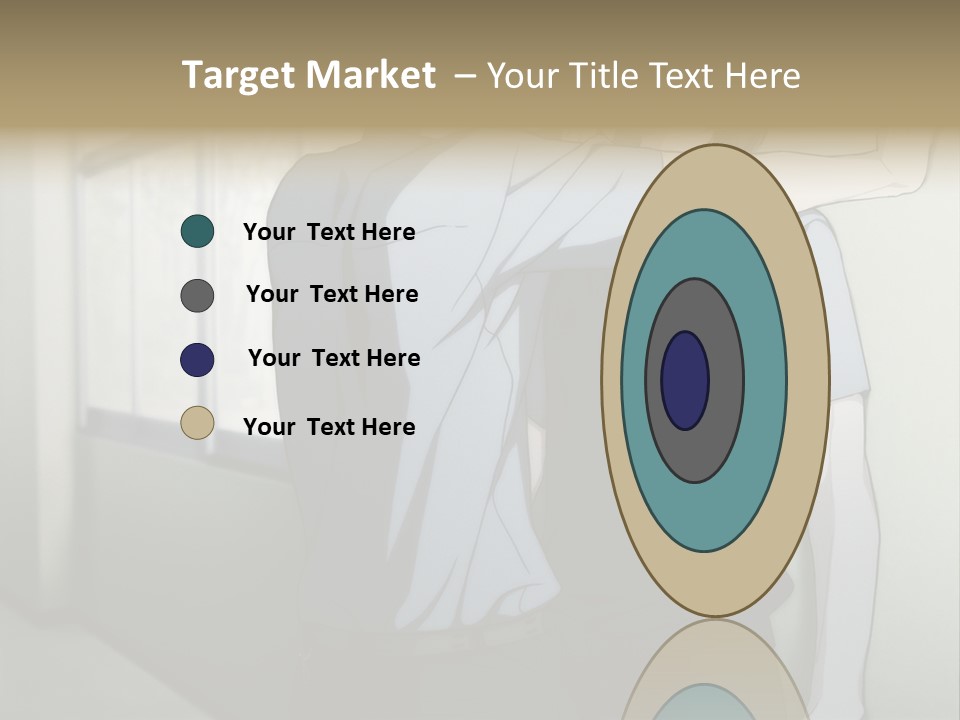 A Couple Of People Standing Next To Each Other PowerPoint Template