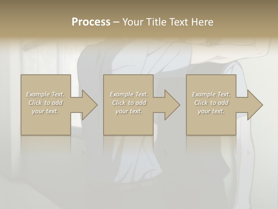 A Couple Of People Standing Next To Each Other PowerPoint Template