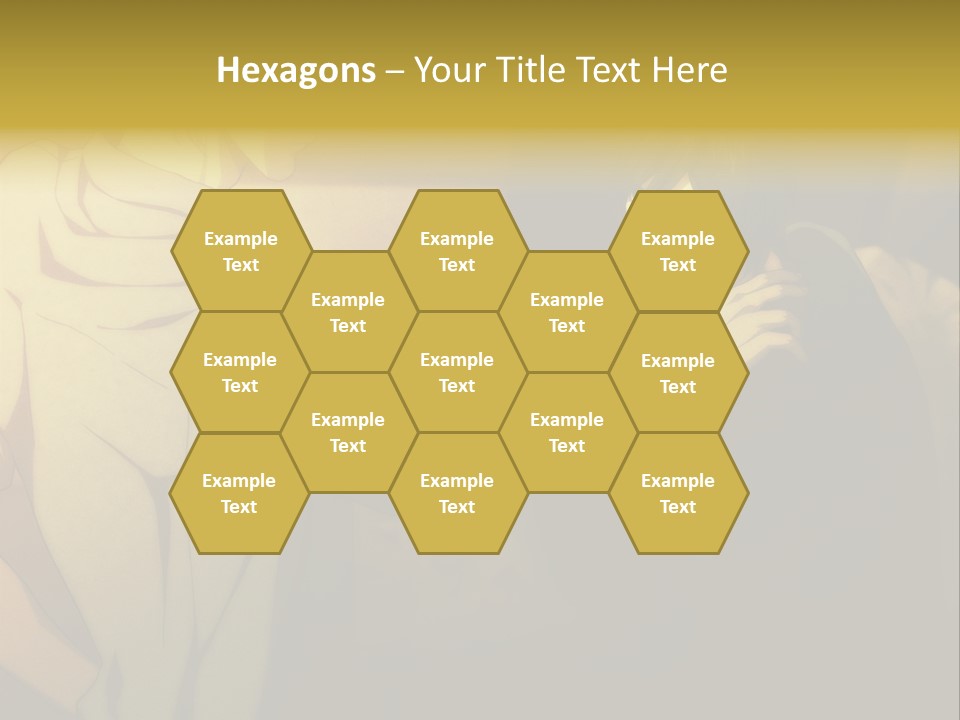 A Couple Of People Standing Next To Each Other PowerPoint Template