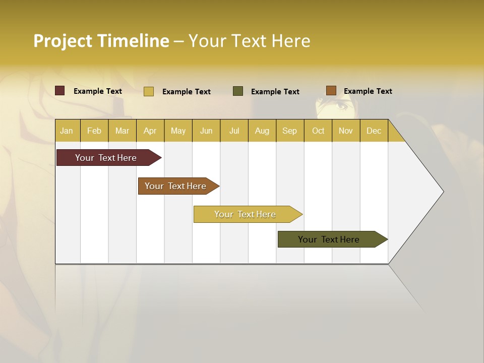 A Couple Of People Standing Next To Each Other PowerPoint Template