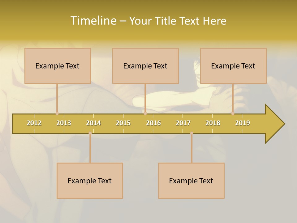 A Couple Of People Standing Next To Each Other PowerPoint Template