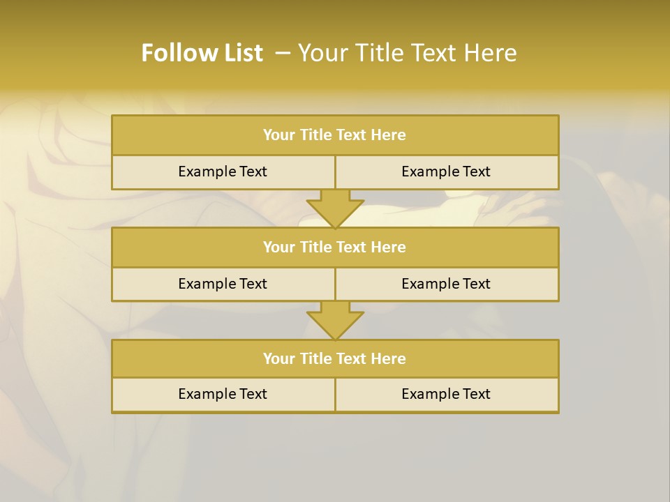 A Couple Of People Standing Next To Each Other PowerPoint Template