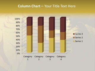 A Couple Of People Standing Next To Each Other PowerPoint Template