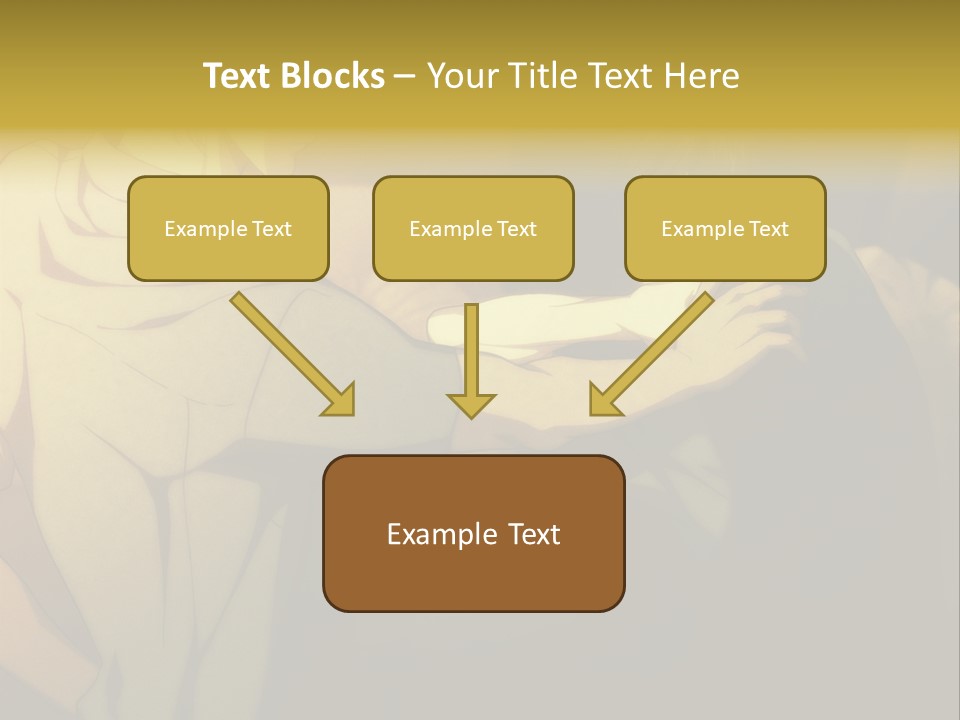A Couple Of People Standing Next To Each Other PowerPoint Template