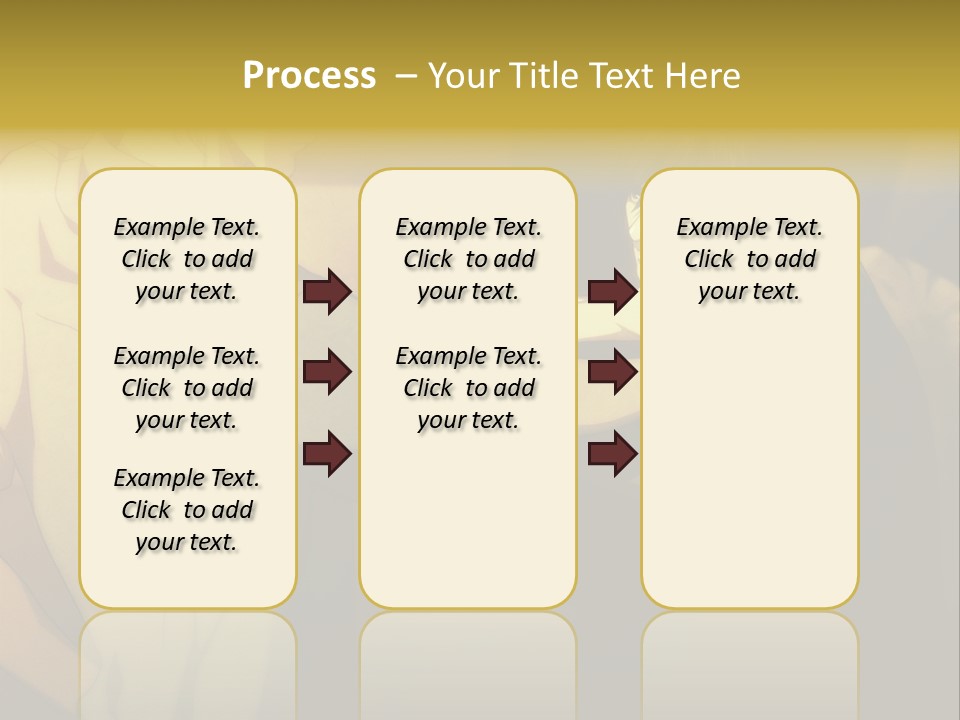 A Couple Of People Standing Next To Each Other PowerPoint Template