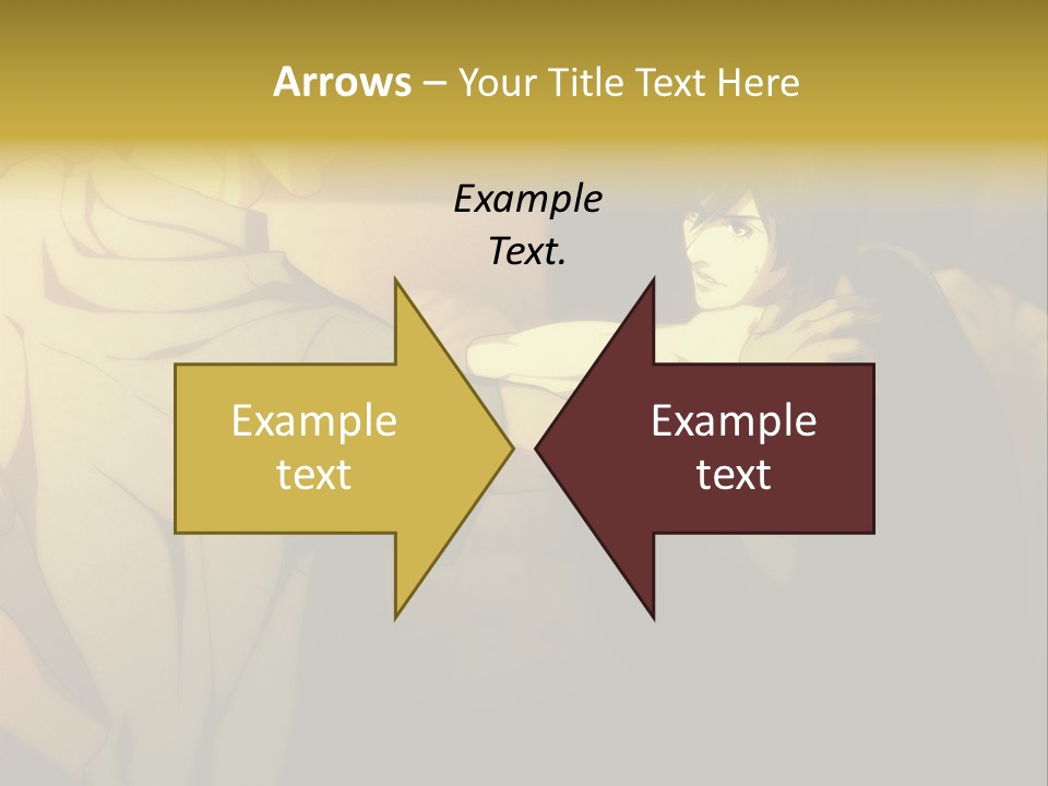 A Couple Of People Standing Next To Each Other PowerPoint Template