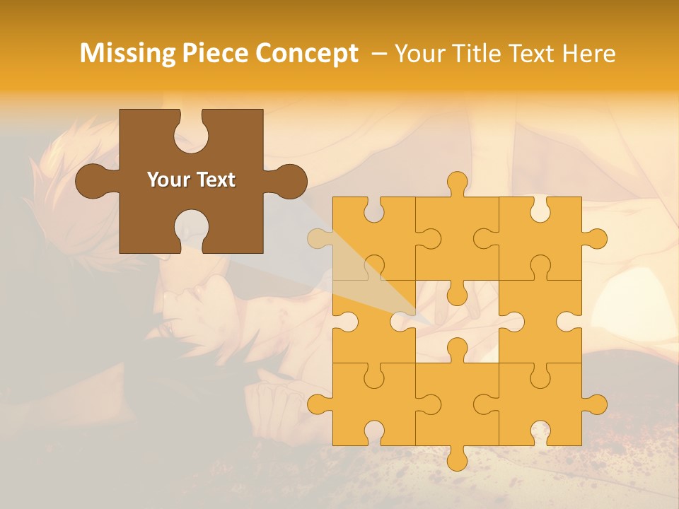 A Man Is Laying Down With Blood On His Body PowerPoint Template