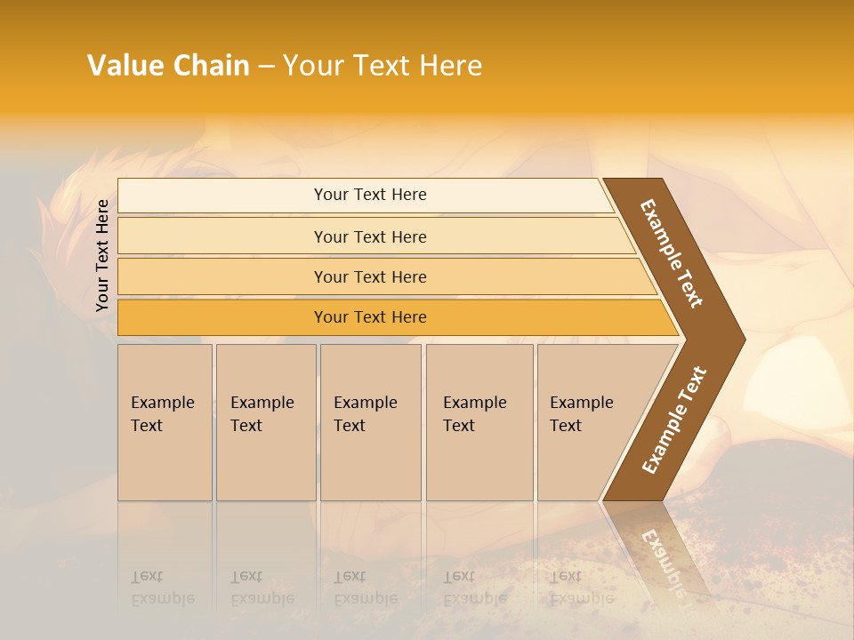 A Man Is Laying Down With Blood On His Body PowerPoint Template