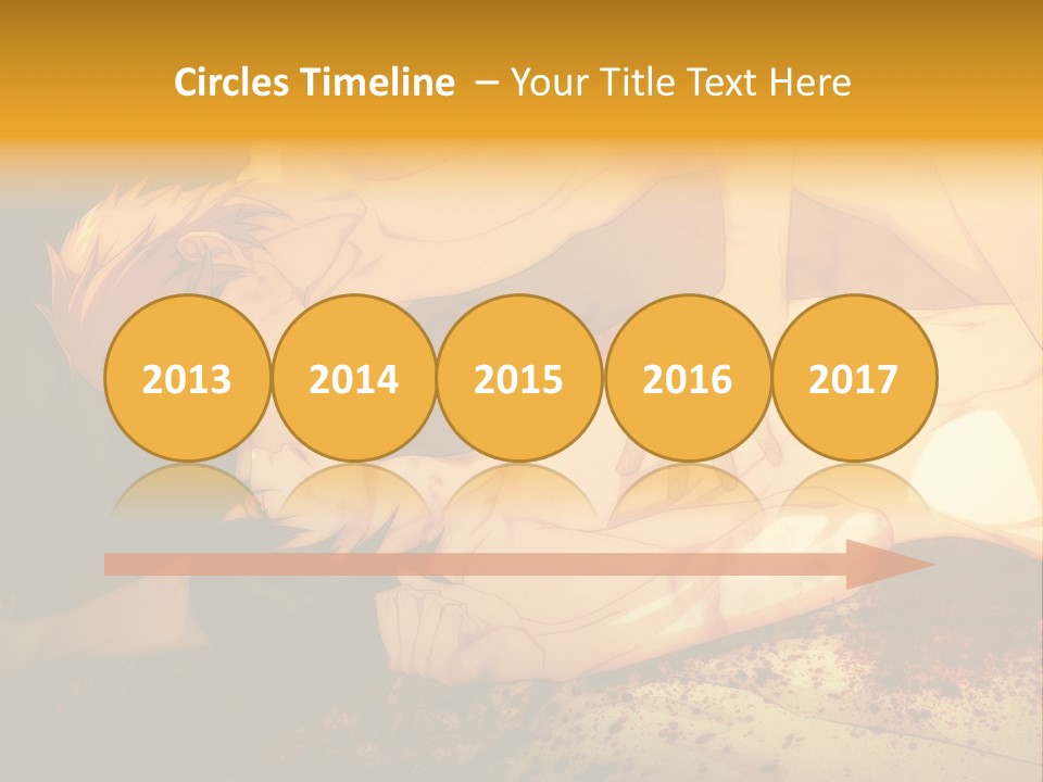 A Man Is Laying Down With Blood On His Body PowerPoint Template