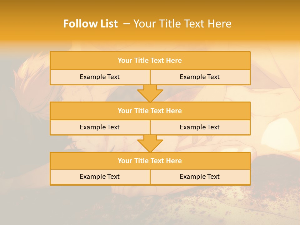 A Man Is Laying Down With Blood On His Body PowerPoint Template