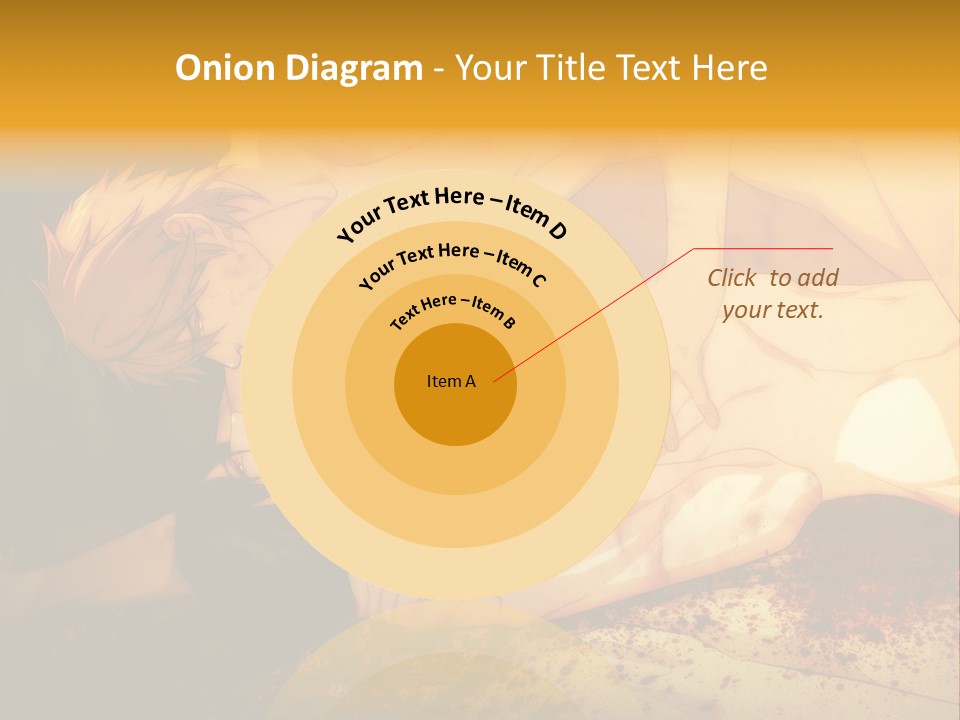 A Man Is Laying Down With Blood On His Body PowerPoint Template