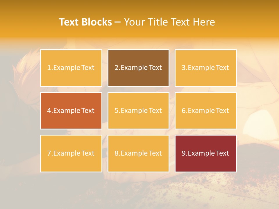 A Man Is Laying Down With Blood On His Body PowerPoint Template