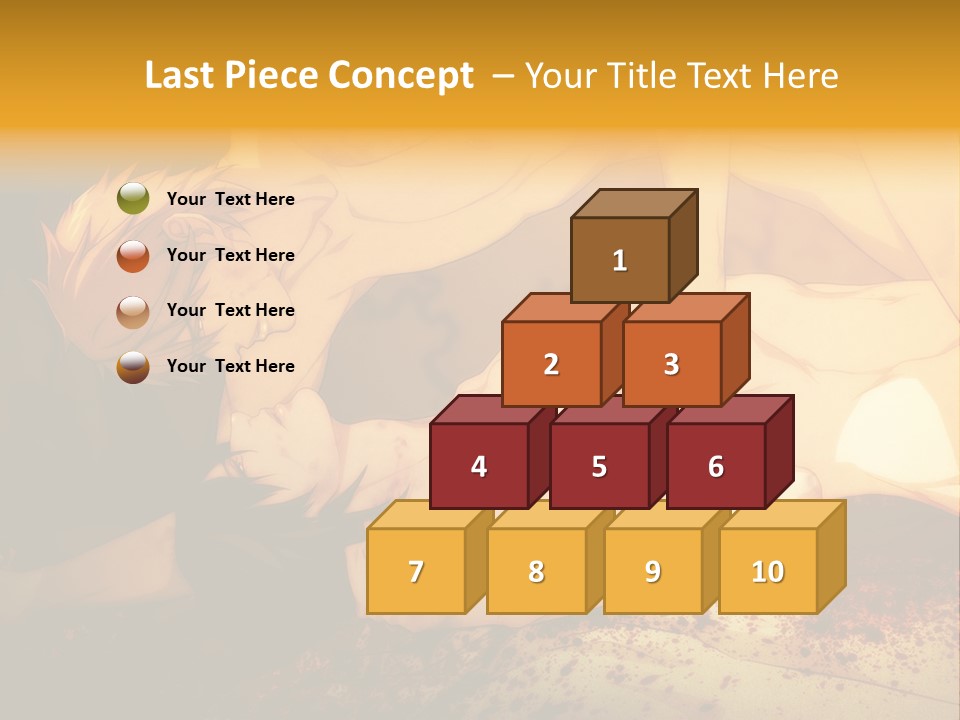 A Man Is Laying Down With Blood On His Body PowerPoint Template