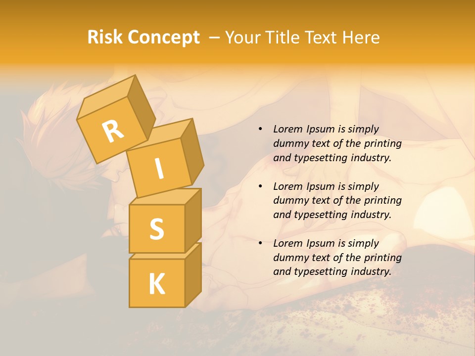 A Man Is Laying Down With Blood On His Body PowerPoint Template