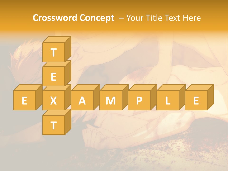 A Man Is Laying Down With Blood On His Body PowerPoint Template