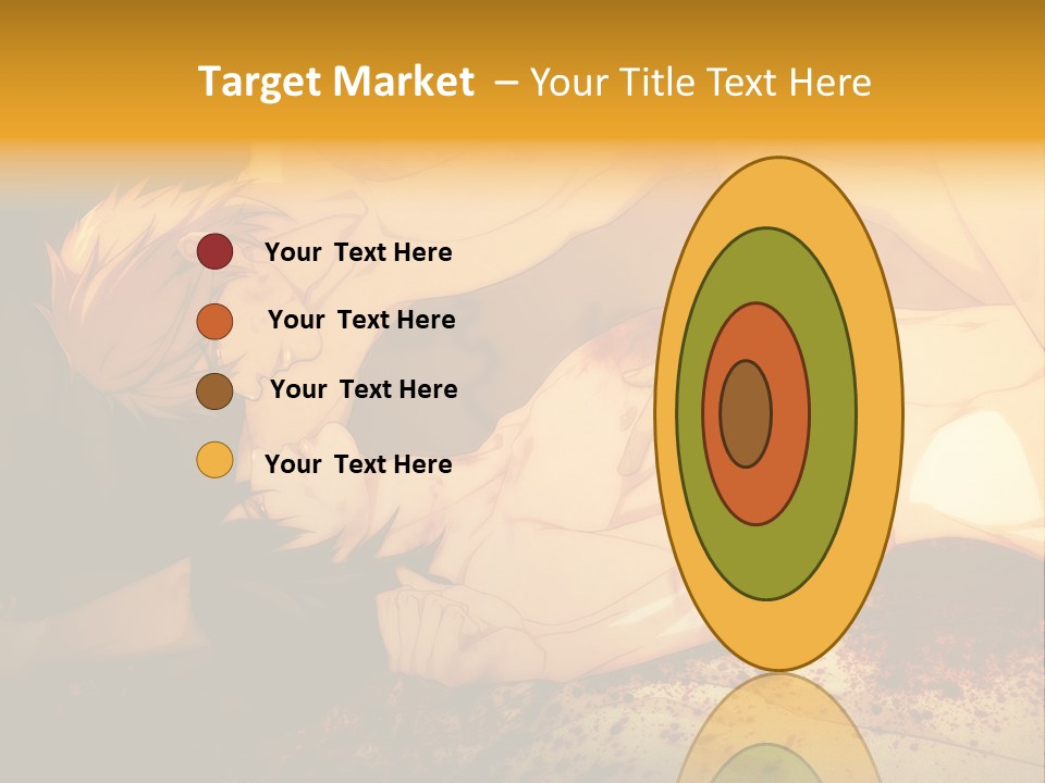 A Man Is Laying Down With Blood On His Body PowerPoint Template