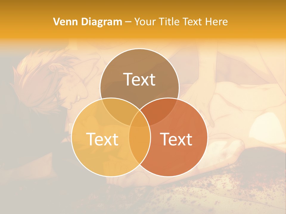 A Man Is Laying Down With Blood On His Body PowerPoint Template