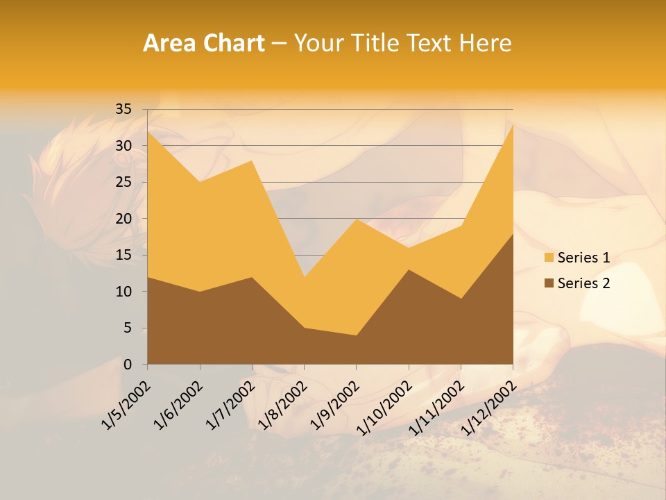 A Man Is Laying Down With Blood On His Body PowerPoint Template